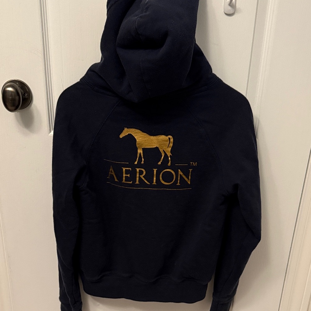 Aerion Navy Blue Women's Hoodie